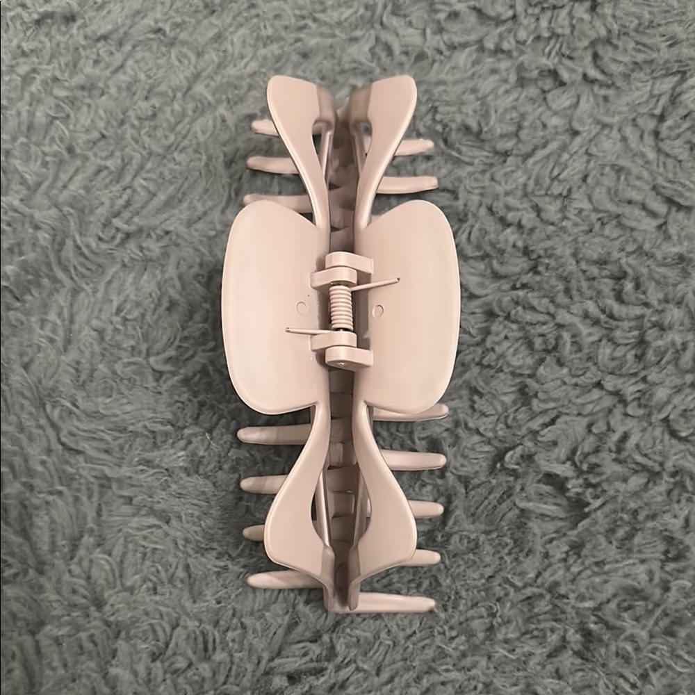 Nude Light Pink Hair Claw Clip Large